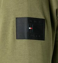 Besorgen 🤩 Tommy Hilfiger Pullover MW0MW18716/M04 Sweatjacke, Bio Baumwolle, Grün 🥰 -Pullover & Strickjacken Verkäufe 372799 norm4