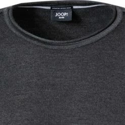 Am billigsten ✔️ JOOP! Pullover Lelio 30028386/001 Modern Fit, Merinowolle extrafein, Schwarz meliert, Schwarz ✔️ -Pullover & Strickjacken Verkäufe 372828 norm2