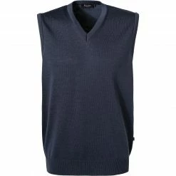 Großhandel 😍 Maerz Pullunder 460000/377 Schurwolle, Dunkelblau, Dunkelhimmelblau ⭐