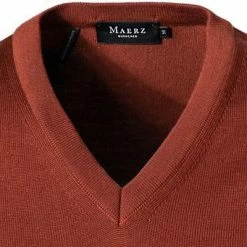 Blitzangebot 👏 Maerz Pullunder 460000/470 Schurwolle, Braun, Orangebraun 🎁 -Pullover & Strickjacken Verkäufe 372916 norm2
