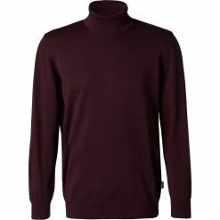 Brandneu 🔔 Maerz Rollkragen-Pullover 490600/466 Rollkragenpullover, Merinowolle, Dunkelbordeaux 🥰