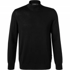Bestpreis 😍 Maerz Pullover 470300/595 Stehkragenpullover, Merinowolle, Schwarz 😍