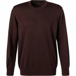 Auslauf ⌛ Maerz Pullover 490500/466 Merinowolle, Aubergine, Dunkelbordeaux 🎁
