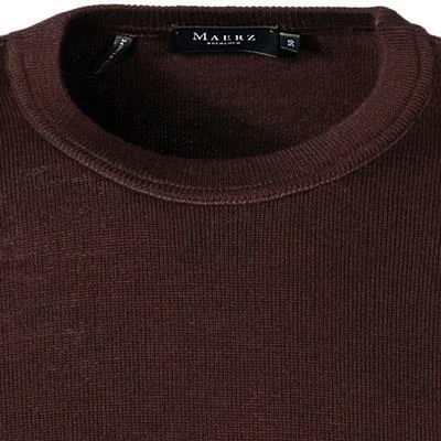 Auslauf ⌛ Maerz Pullover 490500/466 Merinowolle, Aubergine, Dunkelbordeaux 🎁 5 Auslauf ⌛ Maerz Pullover 490500/466 Merinowolle, Aubergine, Dunkelbordeaux 🎁 – Bild 3