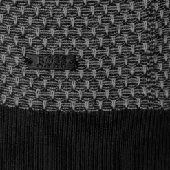 Beste Bewertungen von 🎉 BOSS Pullover Kapoko 50454933/001 Baumwolle, Schwarz meliert, Schwarz 👍 -Pullover & Strickjacken Verkäufe 373028 norm3