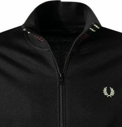 Bestpreis 🤩 Fred Perry Trainingsjacke J1556/102 Baumwolle, Schwarz ✨ 8 Bestpreis 🤩 Fred Perry Trainingsjacke J1556/102 Baumwolle, Schwarz ✨ -Pullover & Strickjacken Verkäufe 373039 norm2