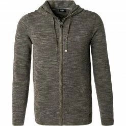 Billig 🥰 JOOP! Strickjacke Renzino 30029252/302 Baumwolle, Dunkelgrün meliert, Dunkelgrün ⌛