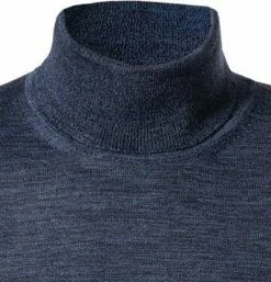 Großhandel 🌟 BOSS Rollkragenpullover Musso 50392083/408 Schurwolle, Denimblau meliert, Denimblau ⭐ -Pullover & Strickjacken Verkäufe 373172 norm2