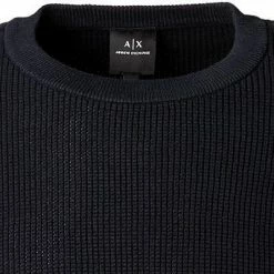 Brandneu 😀 ARMANI EXCHANGE Pullover 6KZM2K/ZMH3Z/1510 Baumwolle, Navy 👍 -Pullover & Strickjacken Verkäufe 373209 norm2