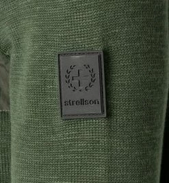 Aktion 🔥 Strellson Strickjacke Albany 30028922/311 Regular Fit, Baumwolle, Jägergrün 🔥 -Pullover & Strickjacken Verkäufe 373234 norm3