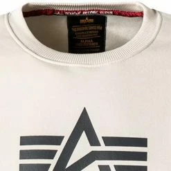 Großhandel 😍 ALPHA INDUSTRIES Sweatshirt Basic 178302/578 Baumwolle, Beige 🔥 -Pullover & Strickjacken Verkäufe 373435 norm2