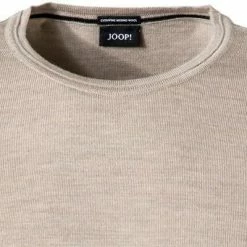 Neu 🎁 JOOP! Pullover Denny 30027908/259 Merinowolle extrafein, Beige meliert, Beige ⌛ -Pullover & Strickjacken Verkäufe 373506 norm2