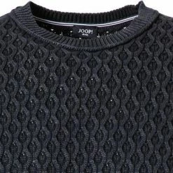 Schlussverkauf 🌟 JOOP! Pullover Hilbert 30029738/405 Modern Fit, Baumwolle, Dunkelblau meliert, Dunkelblau ⌛ -Pullover & Strickjacken Verkäufe 373519 norm2