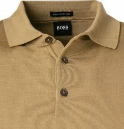 Budget 😀 BOSS Pullover Bono 50435429/261 Schurwolle, Camel 🎁 -Pullover & Strickjacken Verkäufe 373546 norm2