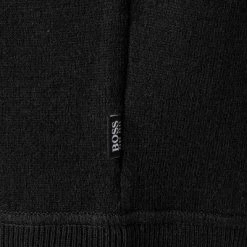 Schlussverkauf 😍 BOSS Pullover Neptune 50457715/001 Kapuzenpullover, Schurwolle, Schwarz 👏 -Pullover & Strickjacken Verkäufe 373576 norm3