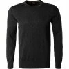 Am billigsten 👍 BOSS Pullover Kamnioda 50454925/001 Slim Fit, Baumwolle, Schwarz meliert, Schwarz 🛒 -Pullover & Strickjacken Verkäufe 373583 master