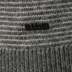 Bestes Angebot 🛒 BOSS Pullover Kommodoro 50454944/039 Wolle, Grau gestreift, Mittelgrau 💯 -Pullover & Strickjacken Verkäufe 373599 norm3
