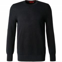 Bestes Angebot 😍 HUGO Pullover San Clemens 50457332/410 Bio Baumwolle, Navy ✨