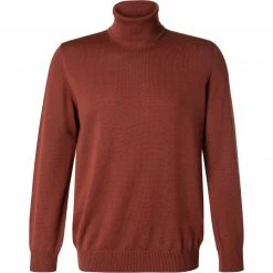 Besorgen 😀 Maerz Rollkragenpullover 470600/470 Modern Fit, Merinowolle, Rost 🎁