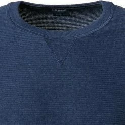 Brandneu 😀 OLYMP Casual Modern Fit Pullover 5301/85/15 Baumwolle, Blau meliert, Blau 🔔 -Pullover & Strickjacken Verkäufe 373701 norm2