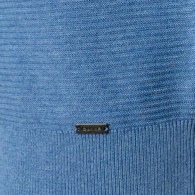 Neu ⭐ OLYMP Casual Modern Fit Pullover 5301/85/11 Baumwolle, Bleu meliert, Bleu 🎉 6 Neu ⭐ OLYMP Casual Modern Fit Pullover 5301/85/11 Baumwolle, Bleu meliert, Bleu 🎉 – Bild 4