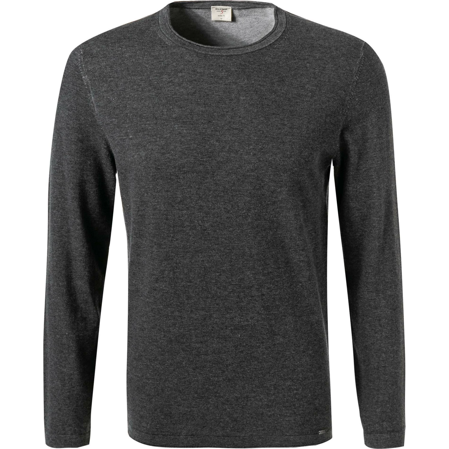 Bestes Angebot 🔥 OLYMP Casual Level Five B. Fit Pullover 5355/85/67 Body Fit, Baumwolle, Anthrazit meliert, Anthrazit ✨ 3 Bestes Angebot 🔥 OLYMP Casual Level Five B. Fit Pullover 5355/85/67 Body Fit, Baumwolle, Anthrazit meliert, Anthrazit ✨