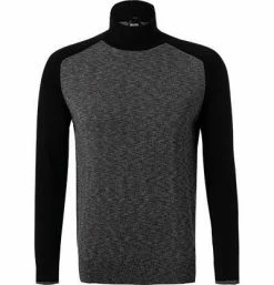 Bestpreis 🔥 BOSS Pullover Kamniore 50454926/029 Rollkragenpullover, Baumwolle, Dunkelgrau-schwarz, Dunkelgrau ❤️ -Pullover & Strickjacken Verkäufe 373791 norm