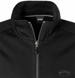 Top 10 👍 BOSS Sweatjacke Skaz 50455095/001 Baumwolle, Schwarz 😍 -Pullover & Strickjacken Verkäufe 374008 norm2