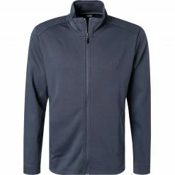 Auslauf 🥰 BOSS Sweatjacke Skaz 50455095/410 Baumwolle, Navy ✔️