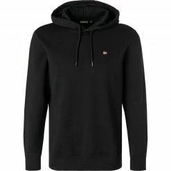 Großhandel 🤩 NAPAPIJRI Hoodie NP0A4FQV/041 Baumwolle, Schwarz 🥰