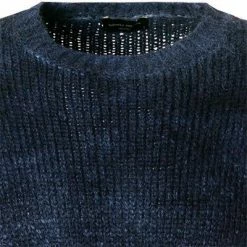 Budget 😍 roberto collina Pullover RF59001/14 Baby Alpaca, 👖 Jeansblau meliert, Dunkelblau ❤️ -Pullover & Strickjacken Verkäufe 374057 norm2