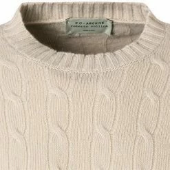 Rabatt 👍 roberto collina Pullover ARC6/04 Wolle-Kaschmir, Beige 🥰 -Pullover & Strickjacken Verkäufe 374059 norm2