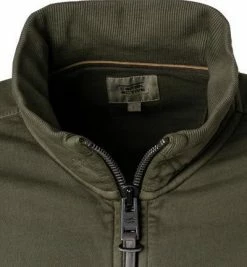 Am billigsten 🌟 camel active Sweatjacke 409321/6F01/93 Baumwolle, Olivgrün, Oliv 😍 -Pullover & Strickjacken Verkäufe 374146 norm2