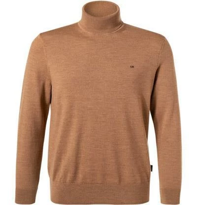 Brandneu ✨ Calvin Klein Pullover K10K102751/PF2 Rollkragenpullover, Wolle waschbar, Haselnuss 💯 4 Brandneu ✨ Calvin Klein Pullover K10K102751/PF2 Rollkragenpullover, Wolle waschbar, Haselnuss 💯 – Bild 2