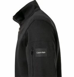 Budget ⌛ Calvin Klein Sweatjacke K10K107707/BEH Bio Baumwolle, Schwarz ⭐ 11 Budget ⌛ Calvin Klein Sweatjacke K10K107707/BEH Bio Baumwolle, Schwarz ⭐ -Pullover & Strickjacken Verkäufe 374394 norm3