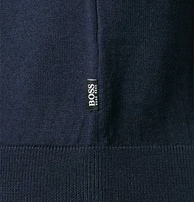 Blitzangebot ✨ BOSS Pullover Bjarno 50416987/402 Schurwolle, Blau, Dunkelblau ⌛ 6 Blitzangebot ✨ BOSS Pullover Bjarno 50416987/402 Schurwolle, Blau, Dunkelblau ⌛ – Bild 4