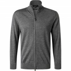 Coupon 🎉 EMPORIO ARMANI Cardigan 8N1MUZ/1MJXZ/0631 Schurwolle, Grau 😀