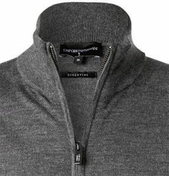 Coupon 🎉 EMPORIO ARMANI Cardigan 8N1MUZ/1MJXZ/0631 Schurwolle, Grau 😀 -Pullover & Strickjacken Verkäufe 374607 norm2