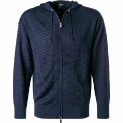 Angebote ❤️ EMPORIO ARMANI Sweatjacke 6K1BY5/1MFLZ/0920 Wolle, Navy ⭐