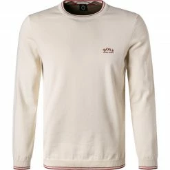Top 10 🎁 BOSS Pullover Ritom 50456098/131 Baumwolle, Ecru ⌛