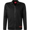 Besorgen 👏 HUGO Sweatjacke Daperol 50457122/001 Baumwolle, Schwarz 🎉