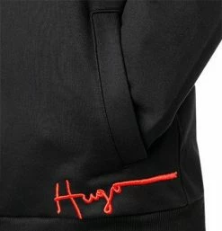 Besorgen 👏 HUGO Sweatjacke Daperol 50457122/001 Baumwolle, Schwarz 🎉 -Pullover & Strickjacken Verkäufe 374707 norm3