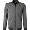Blitzangebot ⭐ BOSS Sweatjacke ZOpa 50456478/001 Baumwolle, Schwarz meliert, Schwarz 🔔 -Pullover & Strickjacken Verkäufe 374784 master