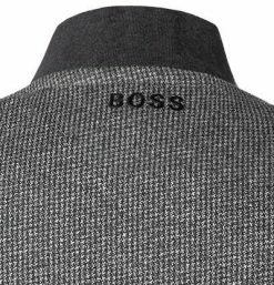 Blitzangebot ⭐ BOSS Sweatjacke ZOpa 50456478/001 Baumwolle, Schwarz meliert, Schwarz 🔔 -Pullover & Strickjacken Verkäufe 374784 norm4