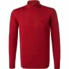 Am billigsten 🛒 KARL LAGERFELD Pullover 655002/0/512399/350 Stehkragenpullover, Merinowolle, Barolo, Rot ⌛