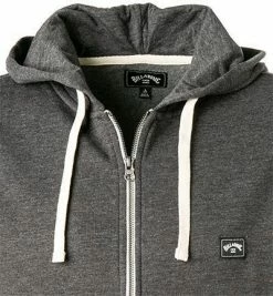 Bestpreis ⌛ BILLABONG Sweatjacke U1FL20BIF0/19 Baumwolle, Schwarz meliert, Schwarz 🔔 -Pullover & Strickjacken Verkäufe 374822 norm2