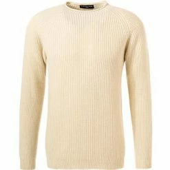 Blitzangebot 🔥 DANIELE FIESOLI Pullover 9030/100 Baby Alpaka-Wolle, Creme 🔔 -Pullover & Strickjacken Verkäufe 374946 norm