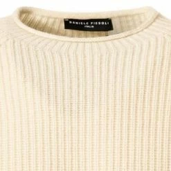 Blitzangebot 🔥 DANIELE FIESOLI Pullover 9030/100 Baby Alpaka-Wolle, Creme 🔔 -Pullover & Strickjacken Verkäufe 374946 norm2