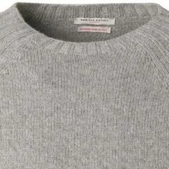 Am billigsten 🧨 DANIELE FIESOLI Pullover 3157/11 Reines Kaschmir, Grau meliert, Aschgrau 🛒 -Pullover & Strickjacken Verkäufe 374952 norm2