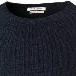 Neu 🔔 DANIELE FIESOLI Pullover 3157/24 Reines Kaschmir, Nachtblau 😉 -Pullover & Strickjacken Verkäufe 374953 norm2